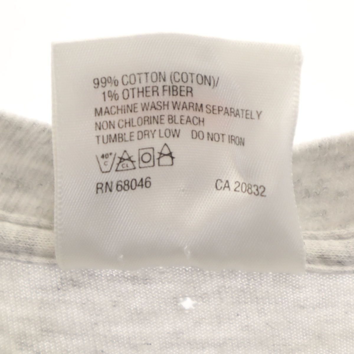 TULTEX タルテックス 90s オールド 半袖 Tシャツ M グレー系 シングルステッチ メンズ