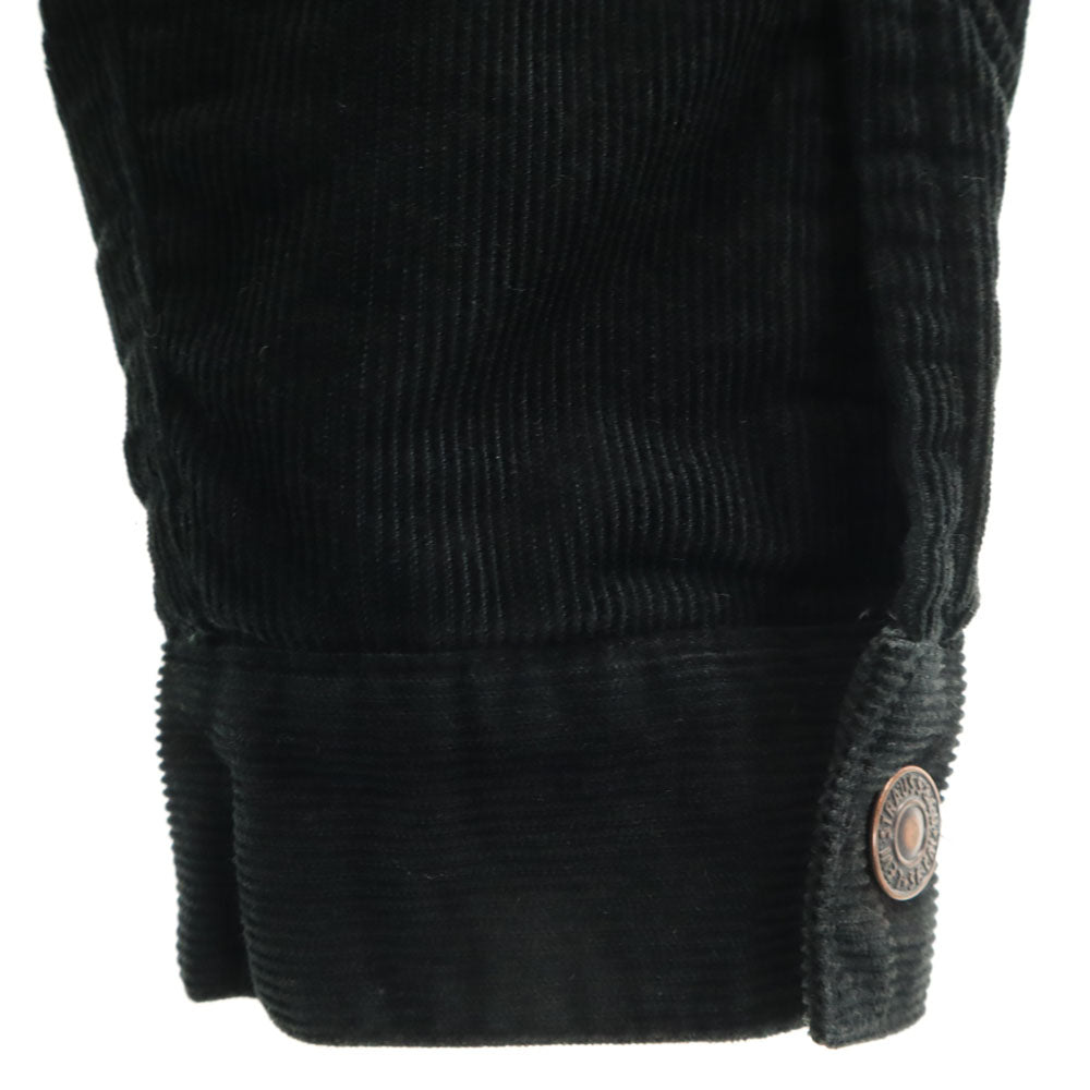 Levi's リーバイス コーデュロイ トラッカー ジャケット M ブラック 中綿入り メンズ