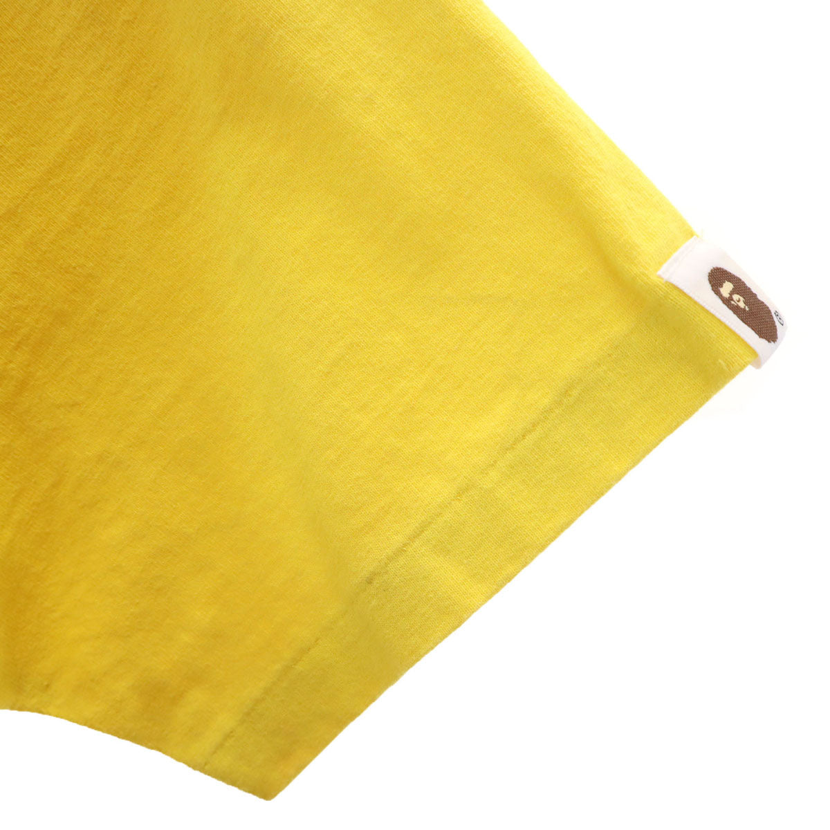 A BATHING APE アベイシングエイプ BABY MILO 半袖 Tシャツ S イエロー系 レディース