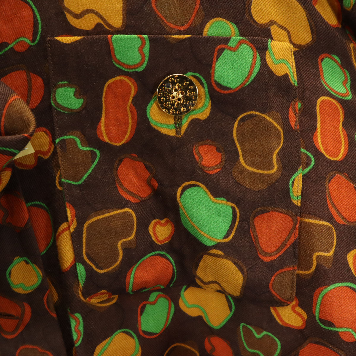 GIVENCHY ジバンシィ 90s シルクブレンド オールド 長袖 シャツ 10