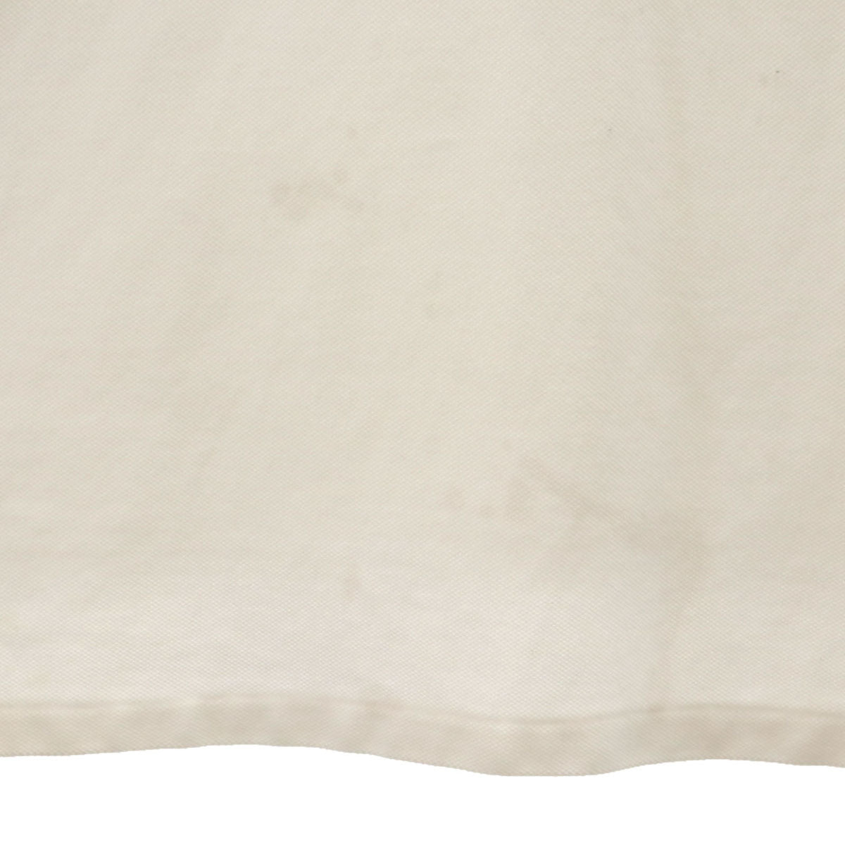 POLO RALPH LAUREN ポロラルフローレン 半袖 カスタムフィット ポロシャツ L オフホワイト 鹿の子 メンズ