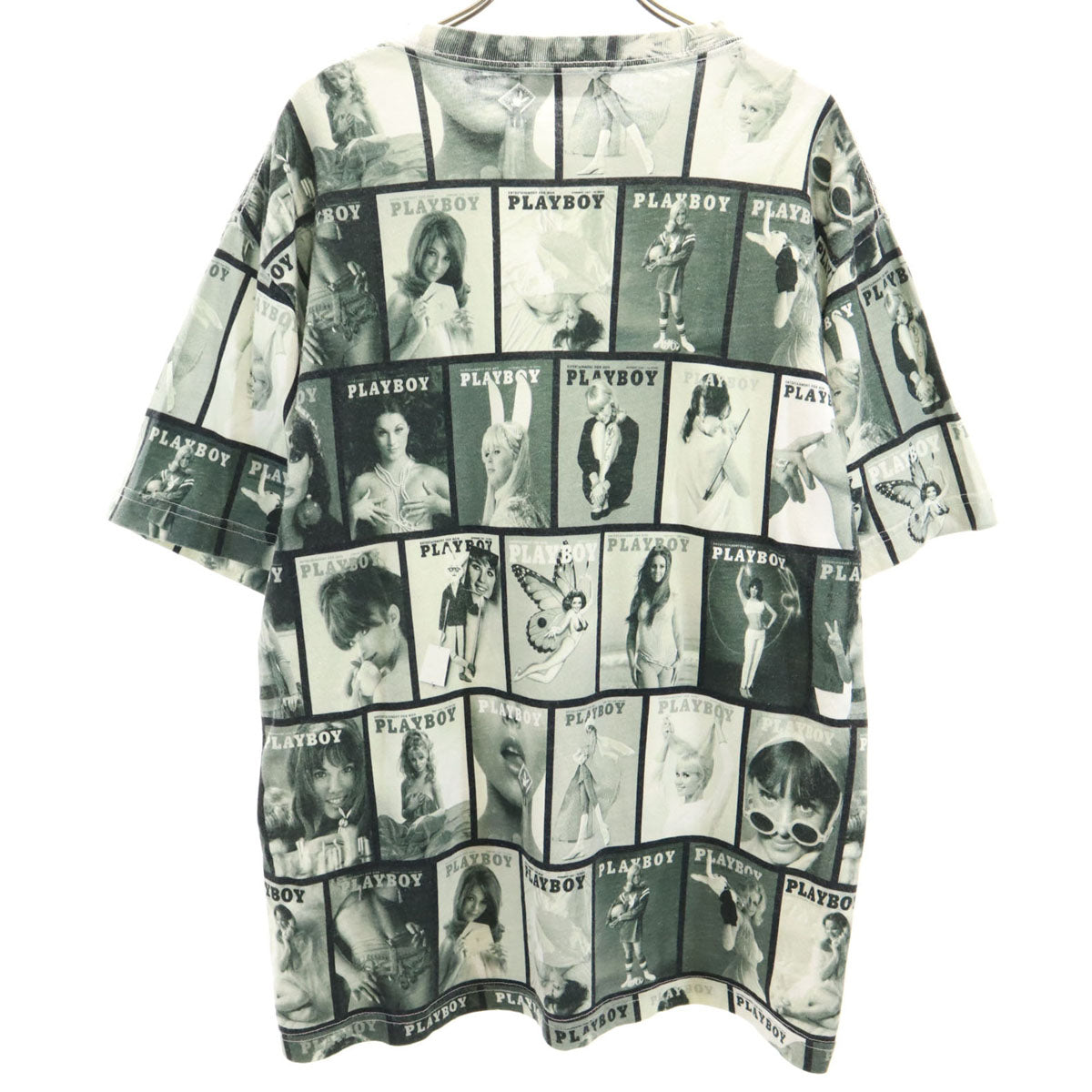 PLAYBOY プレイボーイ XLARGE エクストララージ コラボ 総柄 半袖 T