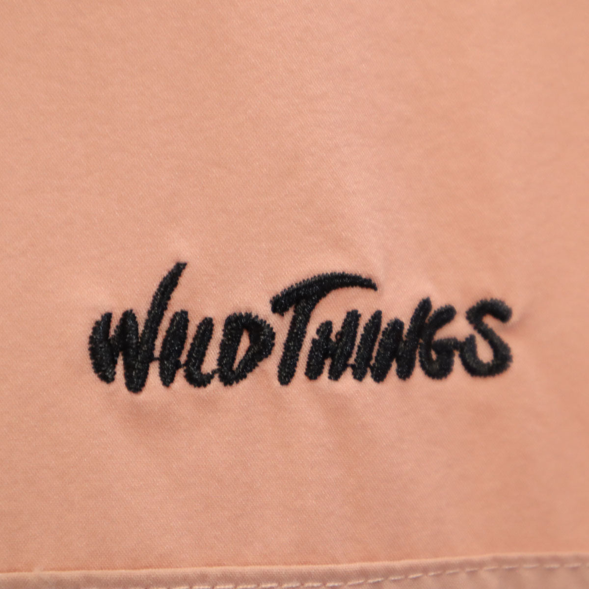WILDTHINGS ワイルドシングス 半袖 ストレッチ シャツ L ピンク系 メンズ