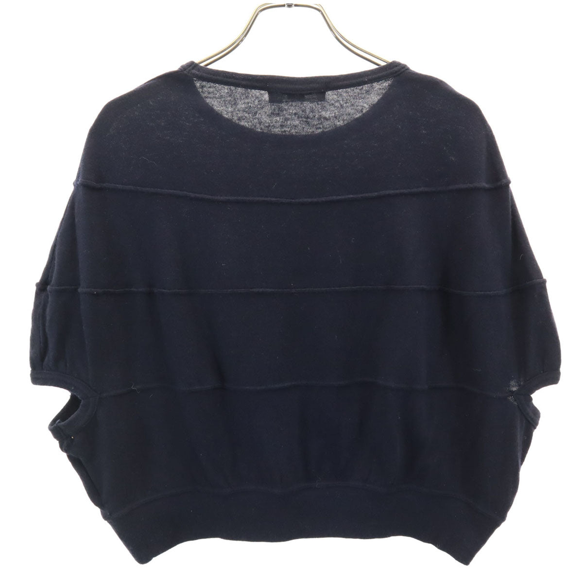 robe de chambre ローブドシャンブル 90s 1996年 COMME des GARCONS 日本製 オールド 半袖 シャツ ネイビー系 レディース