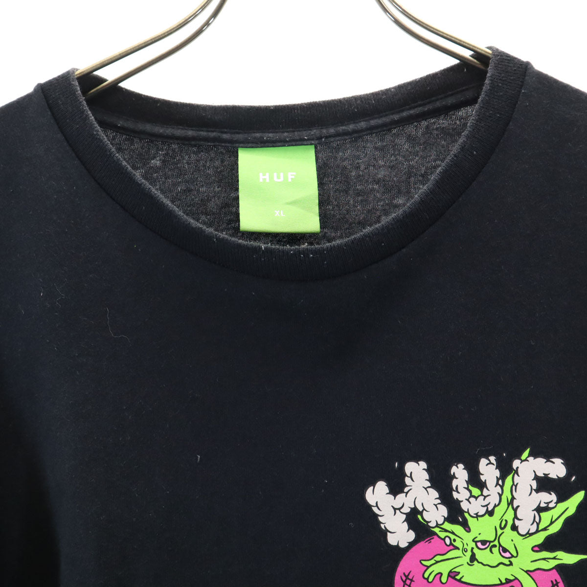 HUF ハフ 半袖 20周年タグ Tシャツ XL ブラック系 メンズ