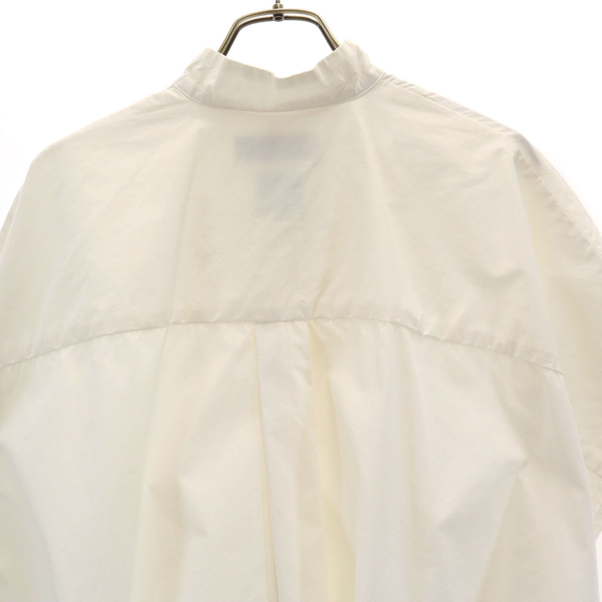 FACETASM ファセッタズム 日本製 半袖 スタンドカラー シャツ ホワイト系 レディース