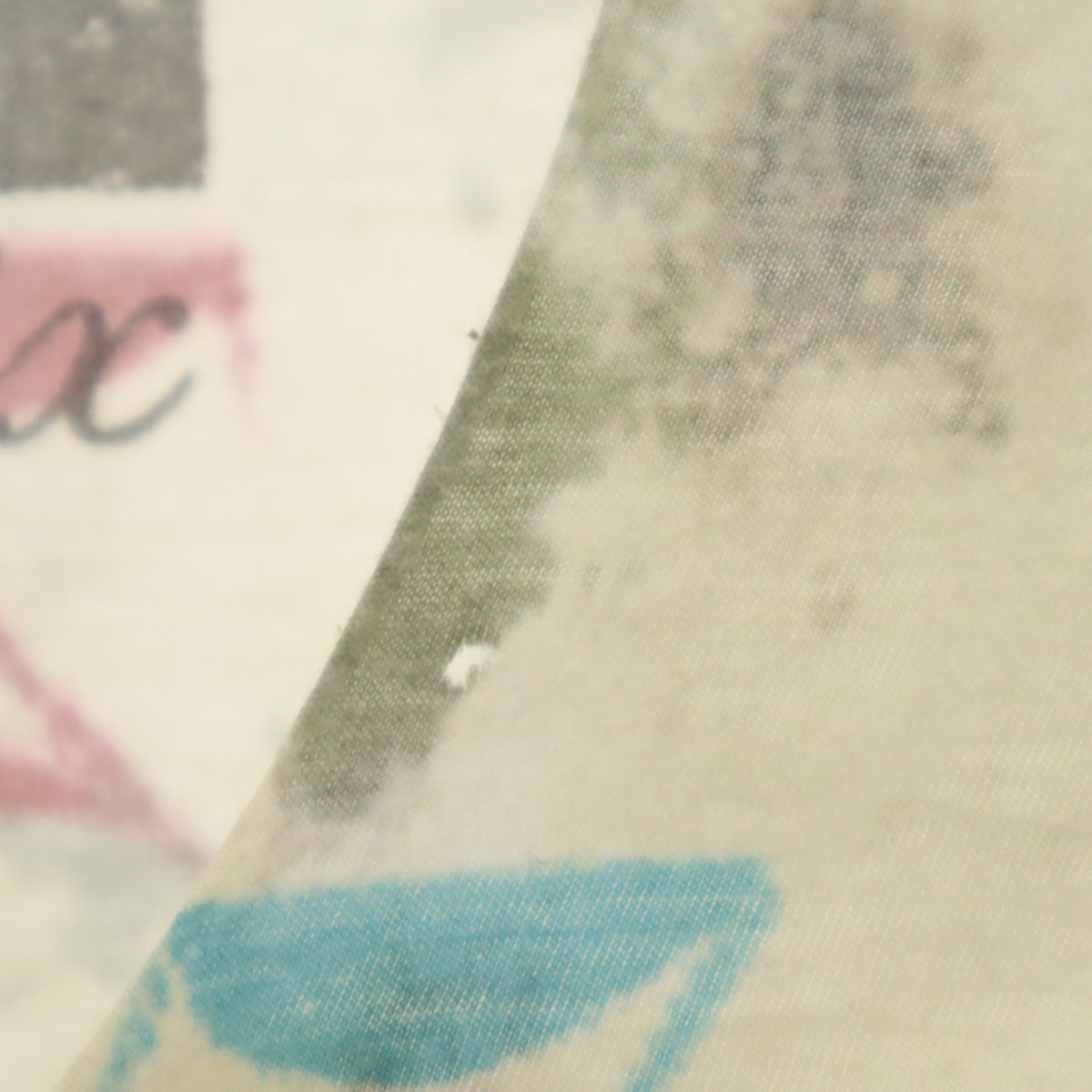 maxsix マックスシックス 日本製 総柄 半袖 ドクロ Tシャツ L オフホワイト系 レディース