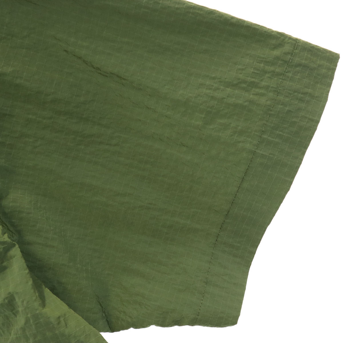 WILDTHINGS ワイルドシングス 半袖 ジップ シャツ L カーキ メンズ