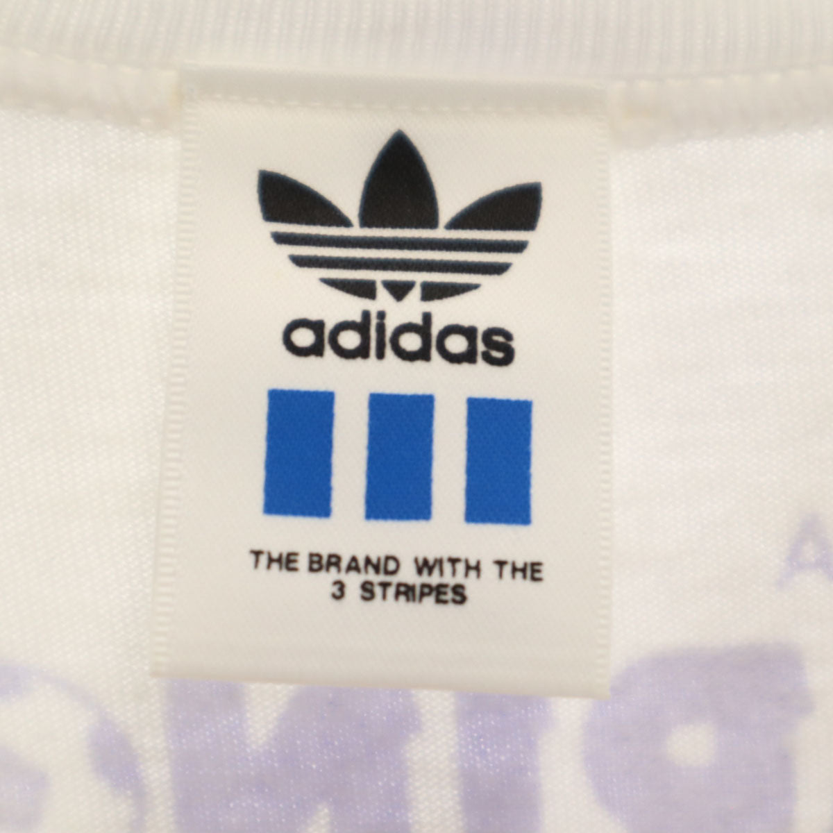 adidas アディダス 90s オールド 横浜マリノス プリント 半袖 Tシャツ L オフホワイト デサント メンズ