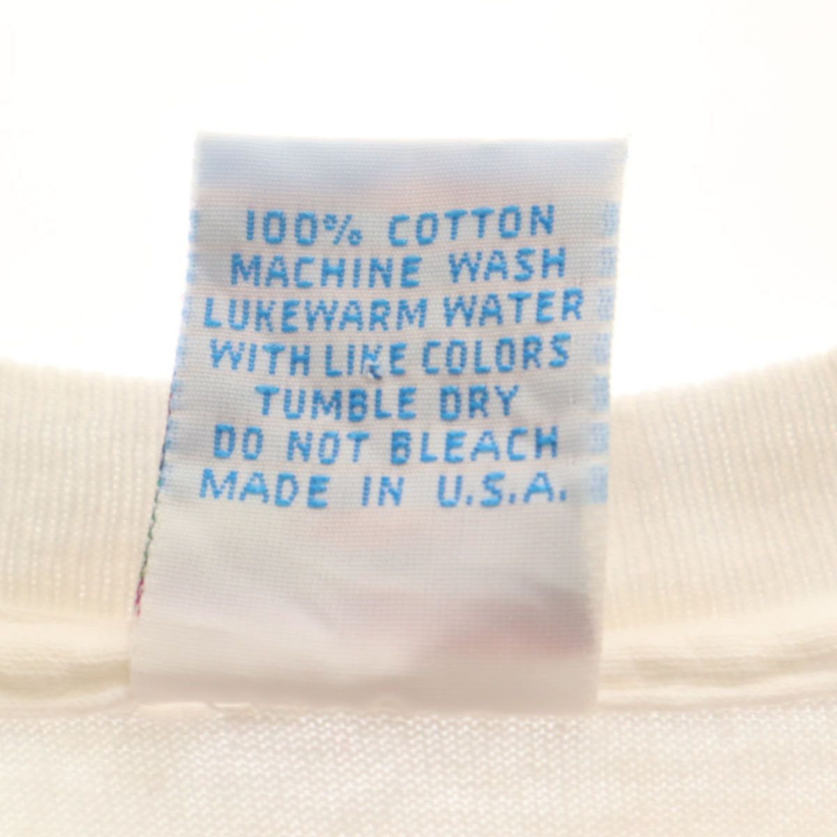 OFF SHORE オフショア 90s USA製 オールド バックロゴ 半袖 Tシャツ M ホワイト シングルステッチ メンズ