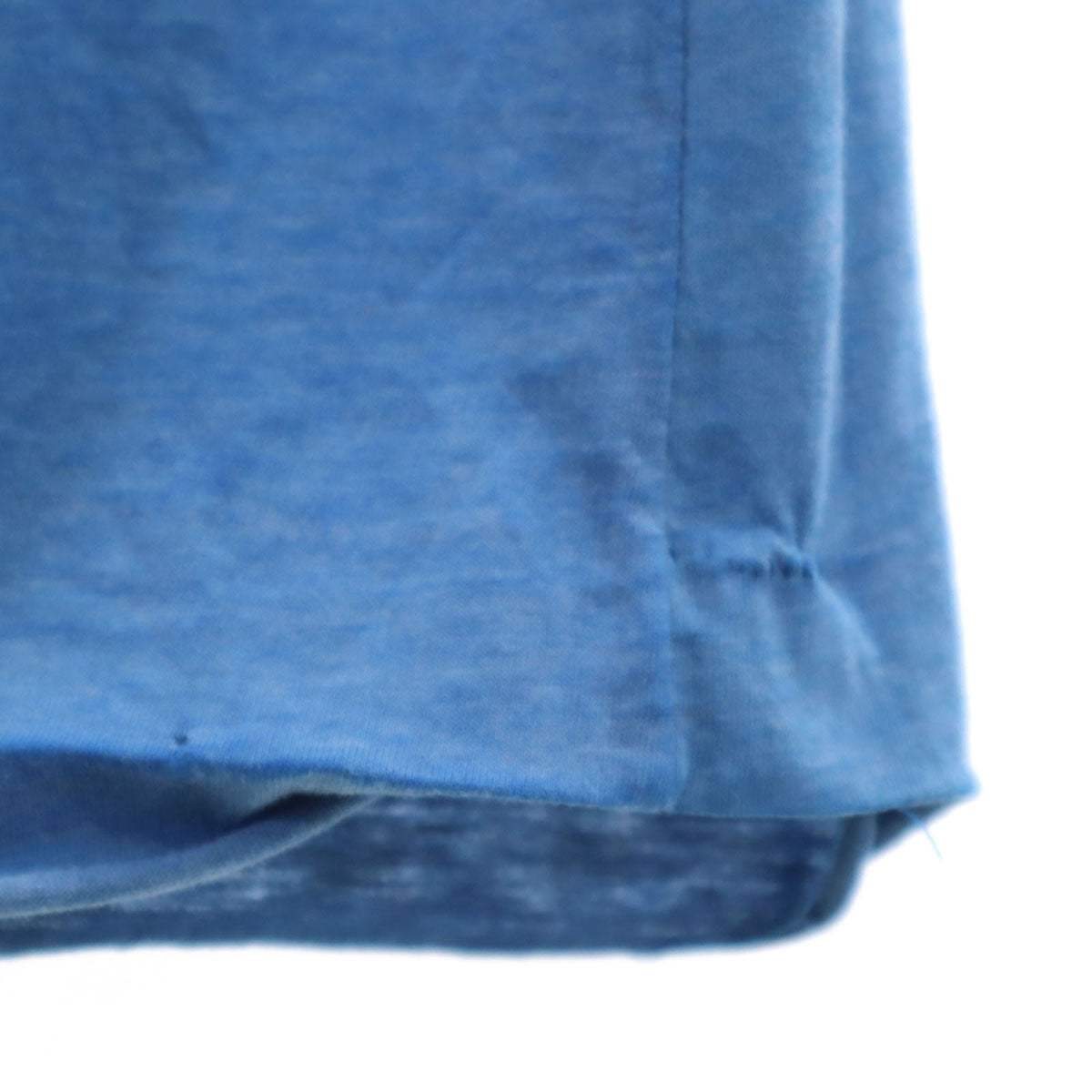 70s 80s ヴィンテージ 半袖 Tシャツ ブルー シングルステッチ メンズ