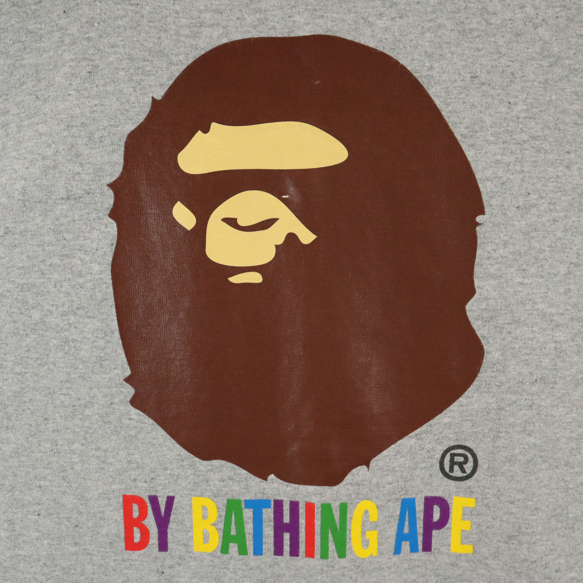 BAPE ベイプ 日本製 半袖 Tシャツ M グレー メンズ