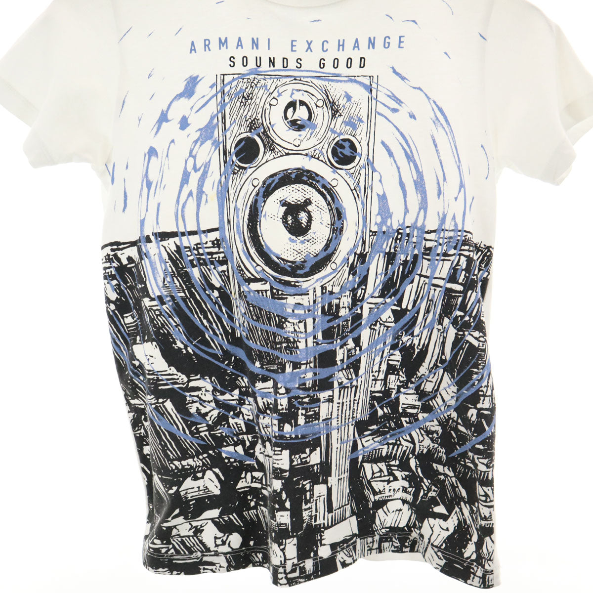 ARMANI EXCHANGE アルマーニエクスチェンジ 半袖 Tシャツ 10A 白 キッズ