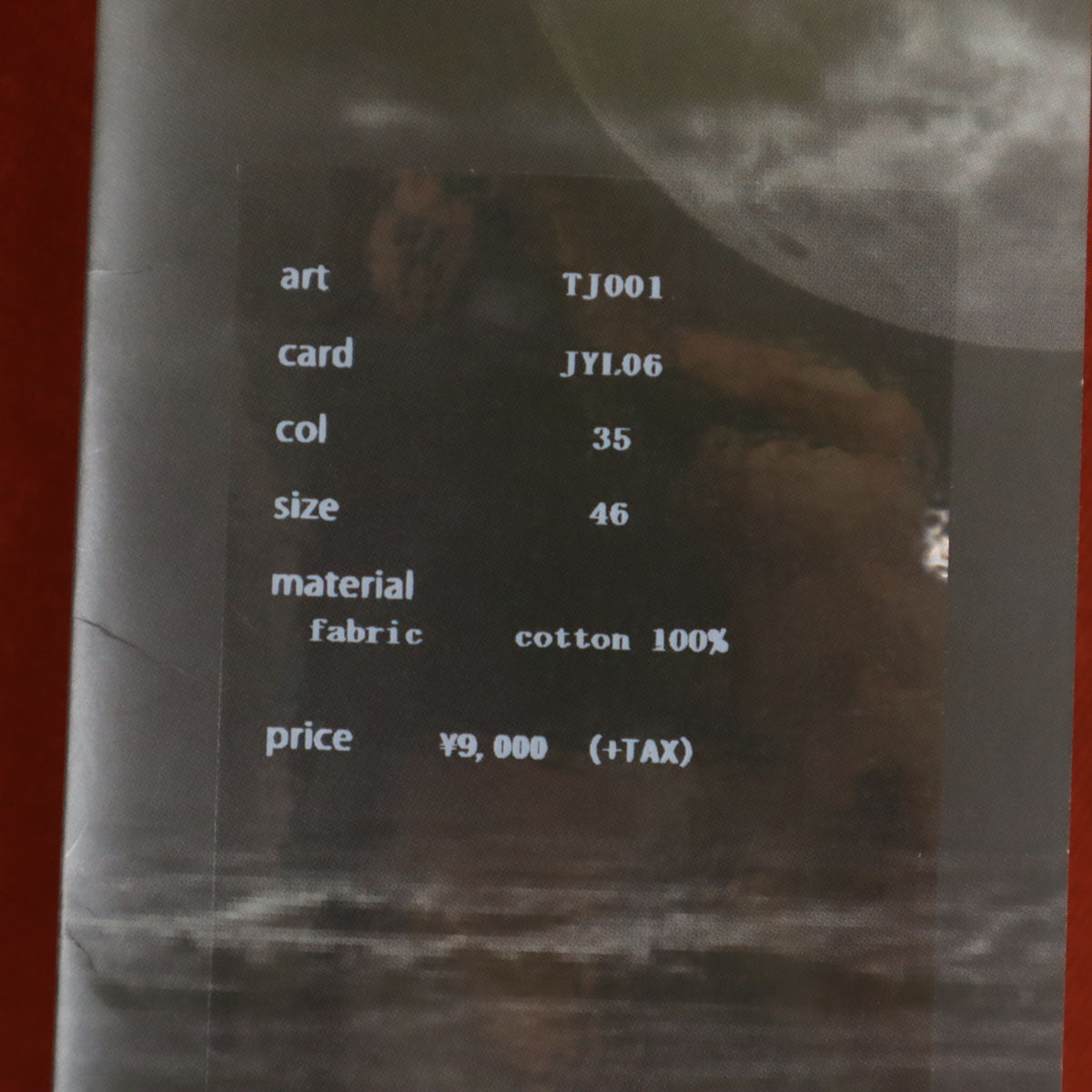 未使用 VADEL バデル 半袖 Vネック Tシャツ 46 ブラウン メンズ