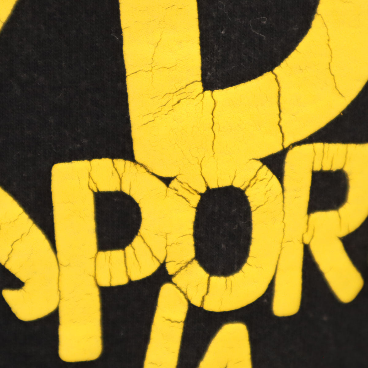 FRUIT OF THE LOOM フルーツオブザルーム 90s USA製 オールド バック 英字プリント 半袖 Tシャツ M ブラック系 メンズ