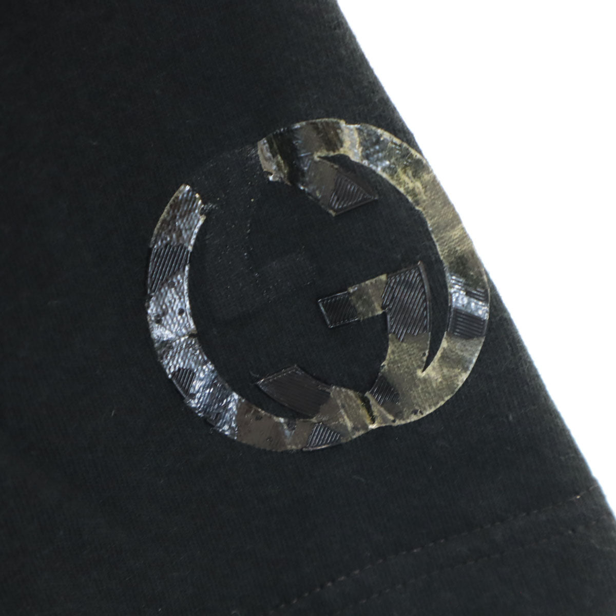 GUCCI グッチ イタリア製 半袖 Tシャツ XL ブラック メンズ