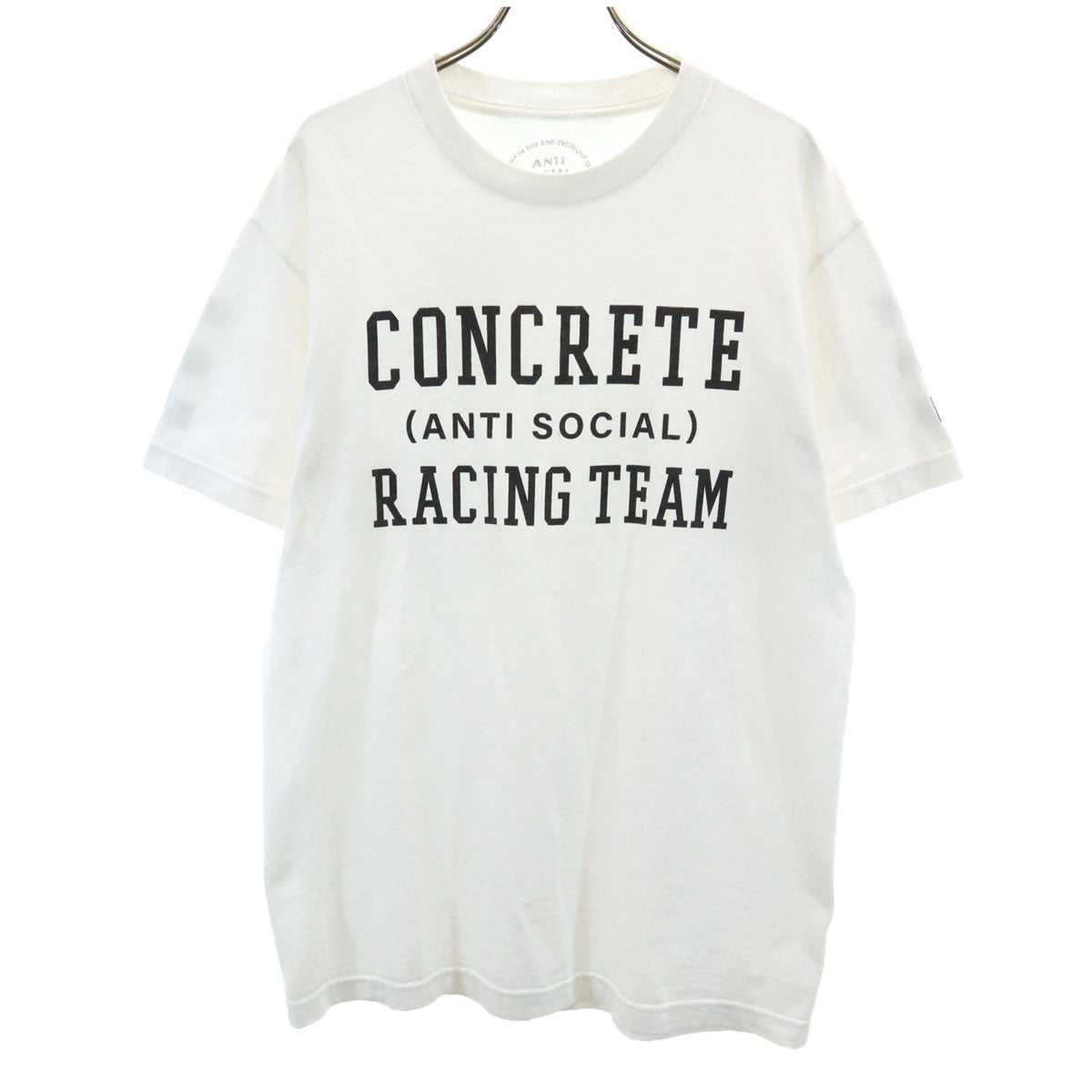 ANTI SOCIAL SOCIAL CLUB アンチソーシャルソーシャルクラブ 日本製 半袖 Tシャツ M ホワイト メンズ