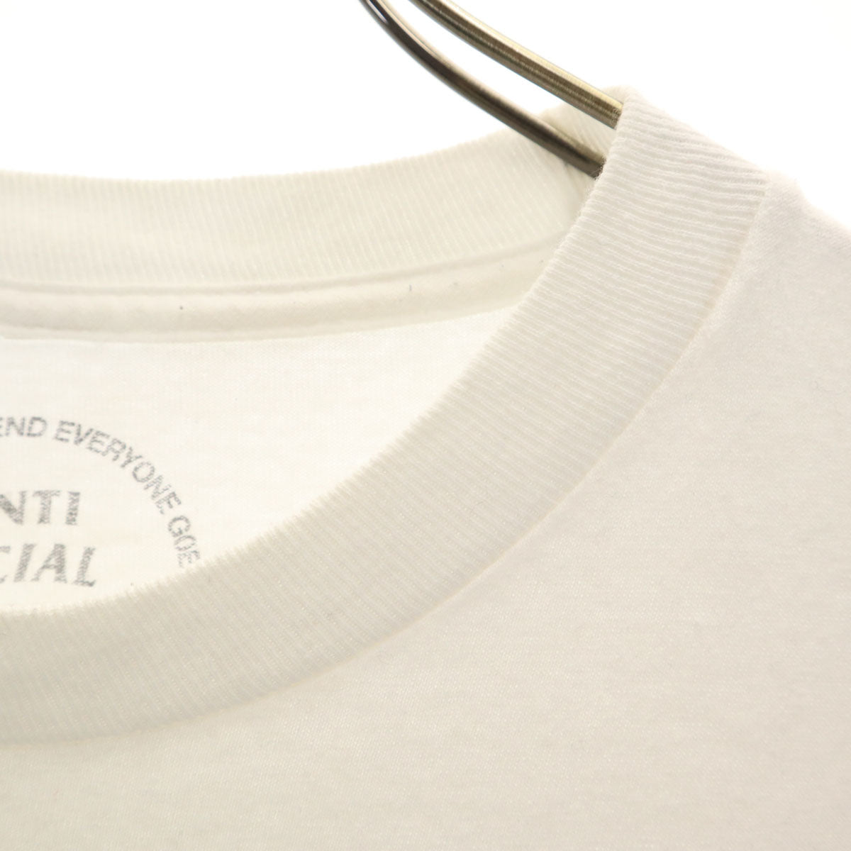 ANTI SOCIAL SOCIAL CLUB アンチソーシャルソーシャルクラブ 日本製 半袖 Tシャツ M ホワイト メンズ