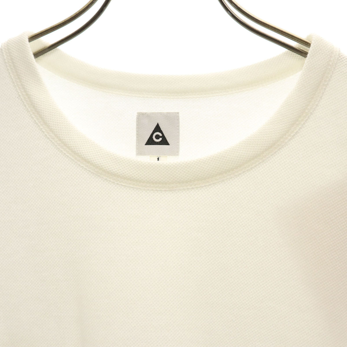 The Mongolian Choppsss ザモンゴリアンチョップス 未使用 日本製 半袖 Tシャツ 1 白 鹿の子地 タグ付き メンズ