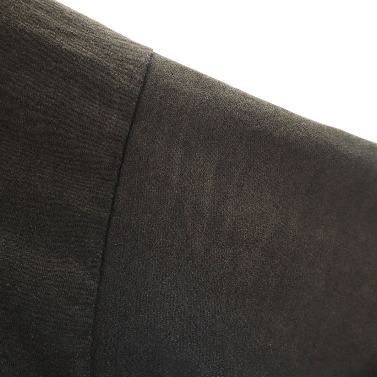 FRUIT OF THE LOOM BEST フルーツオブザルーム ベスト 90s オールド USA製 DELCO 半袖 Tシャツ XL チャコールブラック シングルステッチ ポケT 企業モノ メンズ