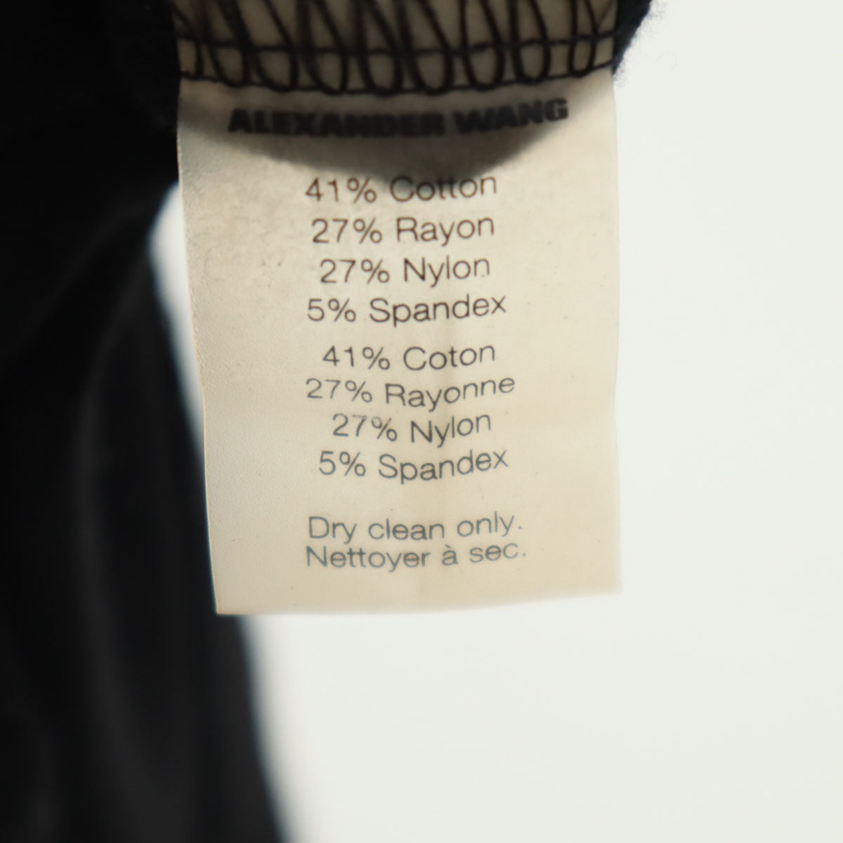 Alexander Wang アレキサンダーワン ノースリーブ ミニワンピース XS ブラック レディース