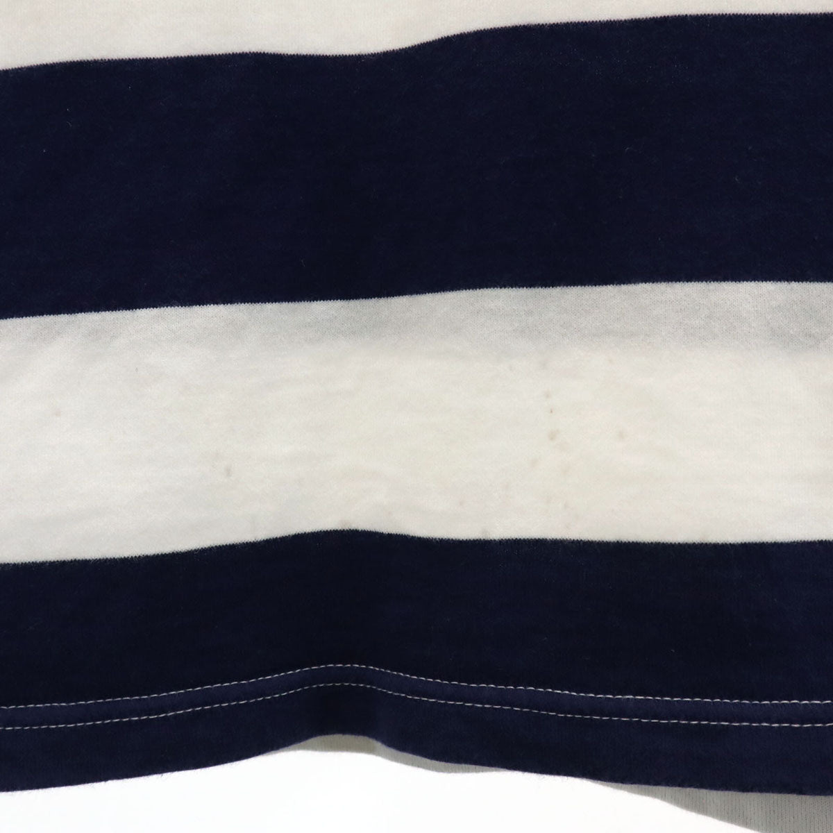 ORCIVAL オーシバル 日本製 ボーダー柄 半袖 ボートネック バスクシャツ 3 ネイビー メンズ