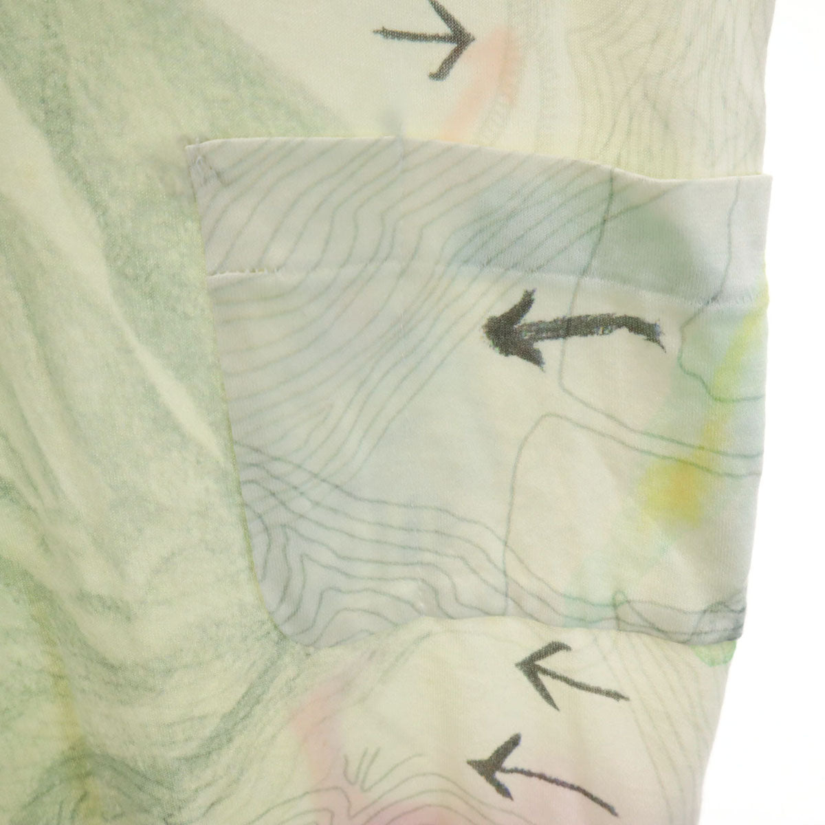 ohta オオタ 日本製 総柄 半袖 Tシャツ MS グレー系 メンズ