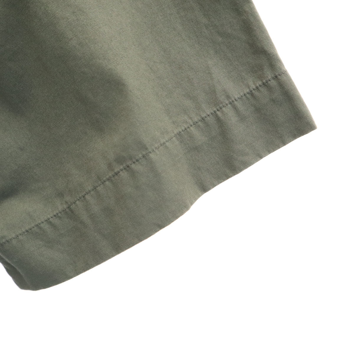 ARMANI EXCHANGE アルマーニエクスチェンジ 90s オールド 半袖 ミリタリーシャツ M カーキ メンズ