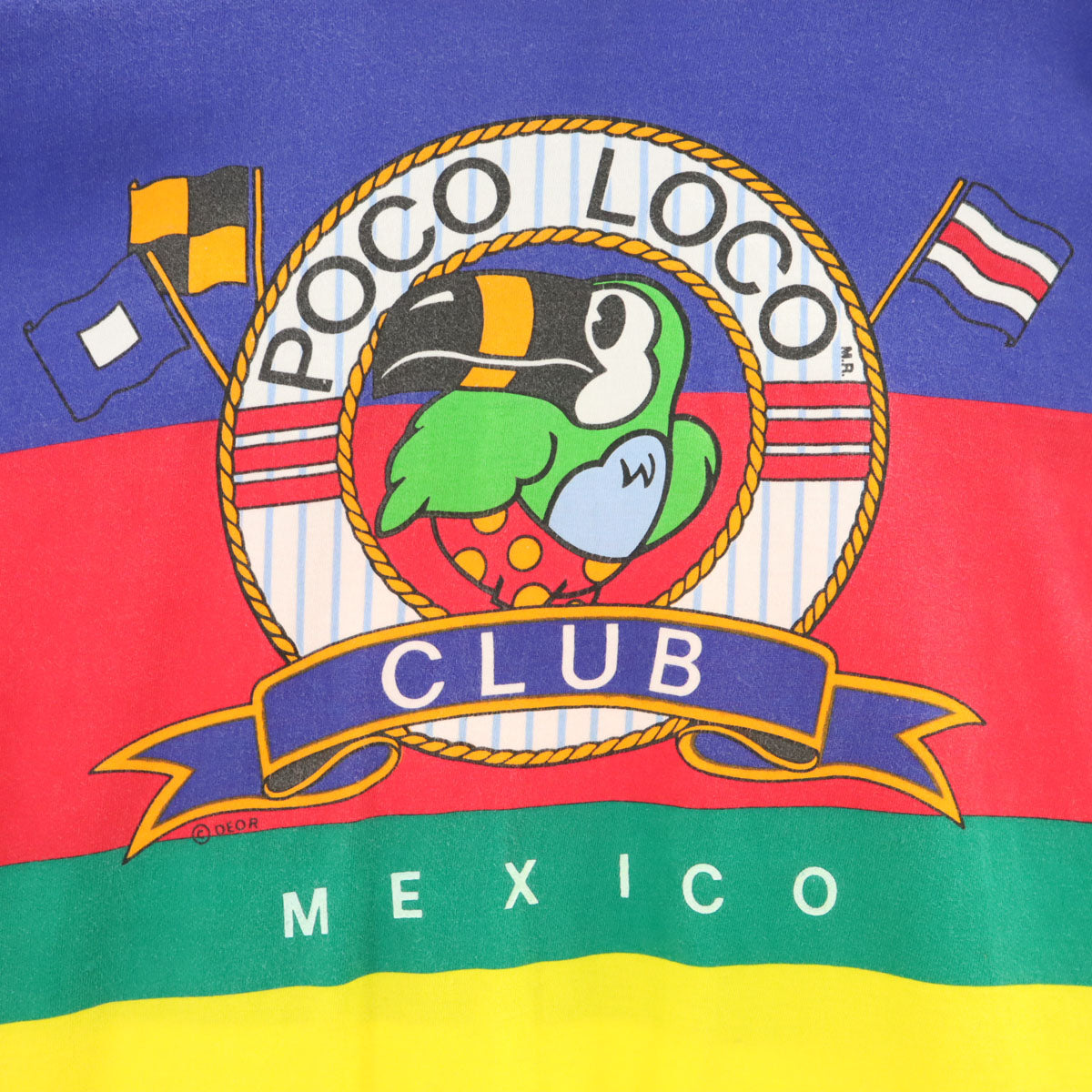 POCO LOCO CLUB ポコロコクラブ 90s オールド ボーダー柄 半袖 Tシャツ L メンズ