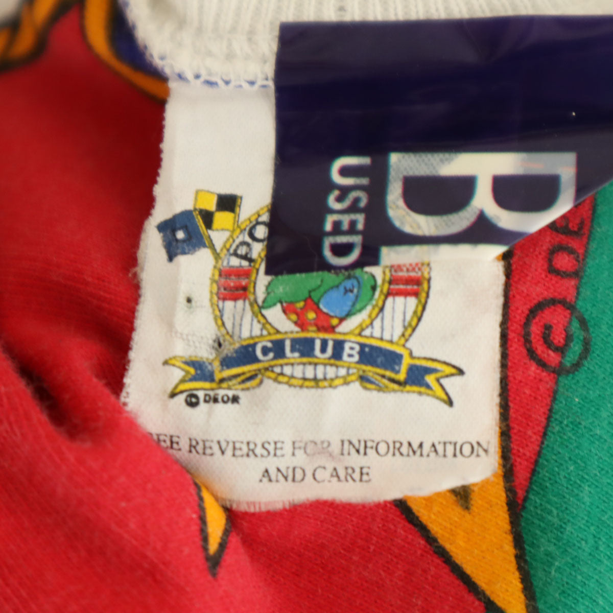 POCO LOCO CLUB ポコロコクラブ 90s オールド ボーダー柄 半袖 Tシャツ L メンズ