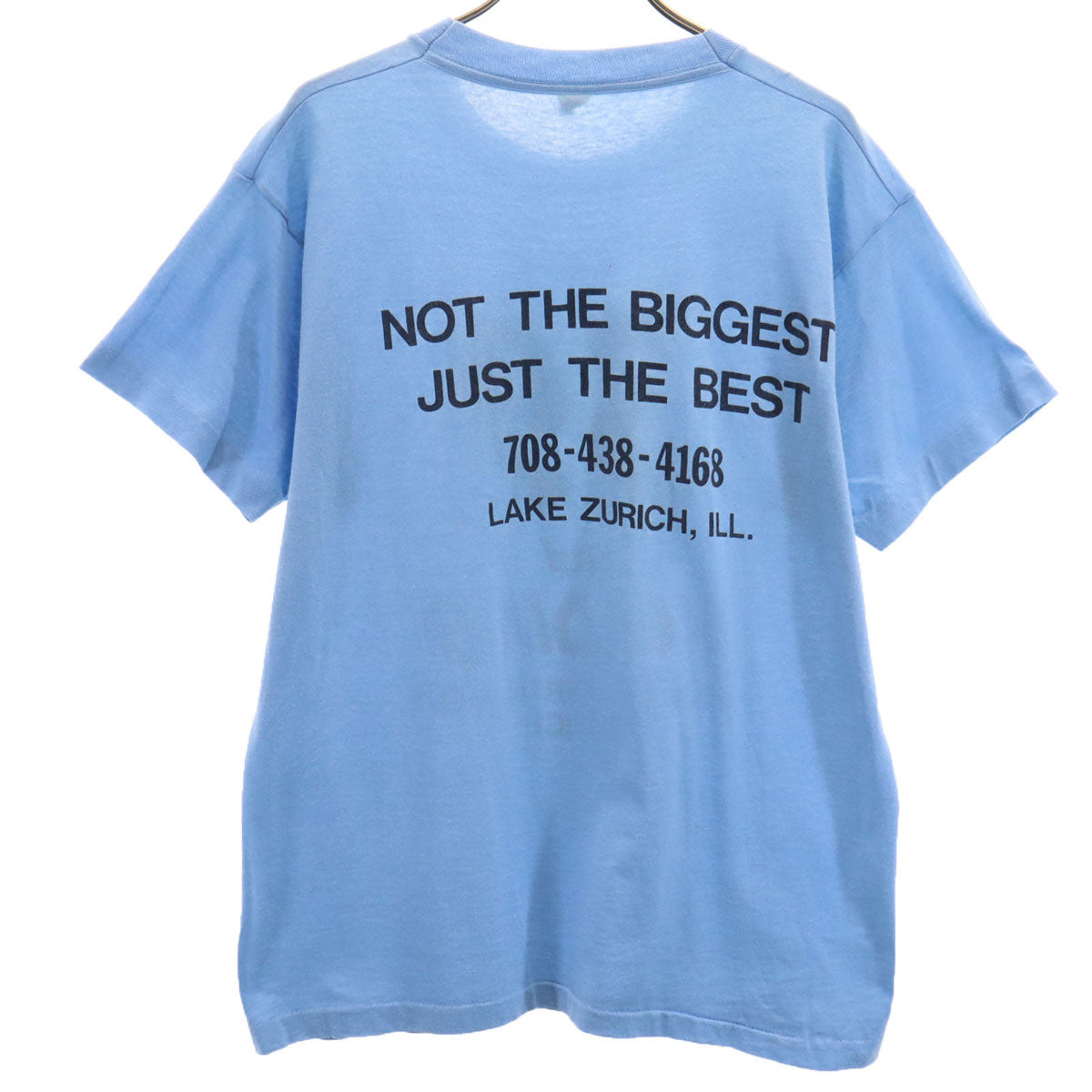 SCREEN STARS スクリーンスターズ 80s 90s USA製 オールド 半袖 Tシャツ L ブルー シングルステッチ メンズ