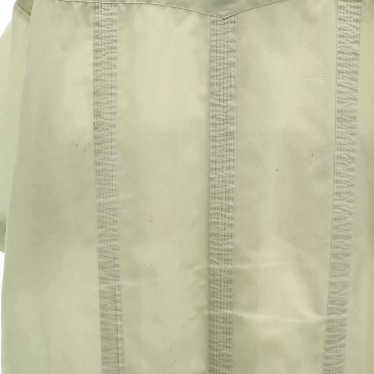 LWILDER 80s ヴィンテージ 半袖 キューバシャツ M ミントグリーン メンズ