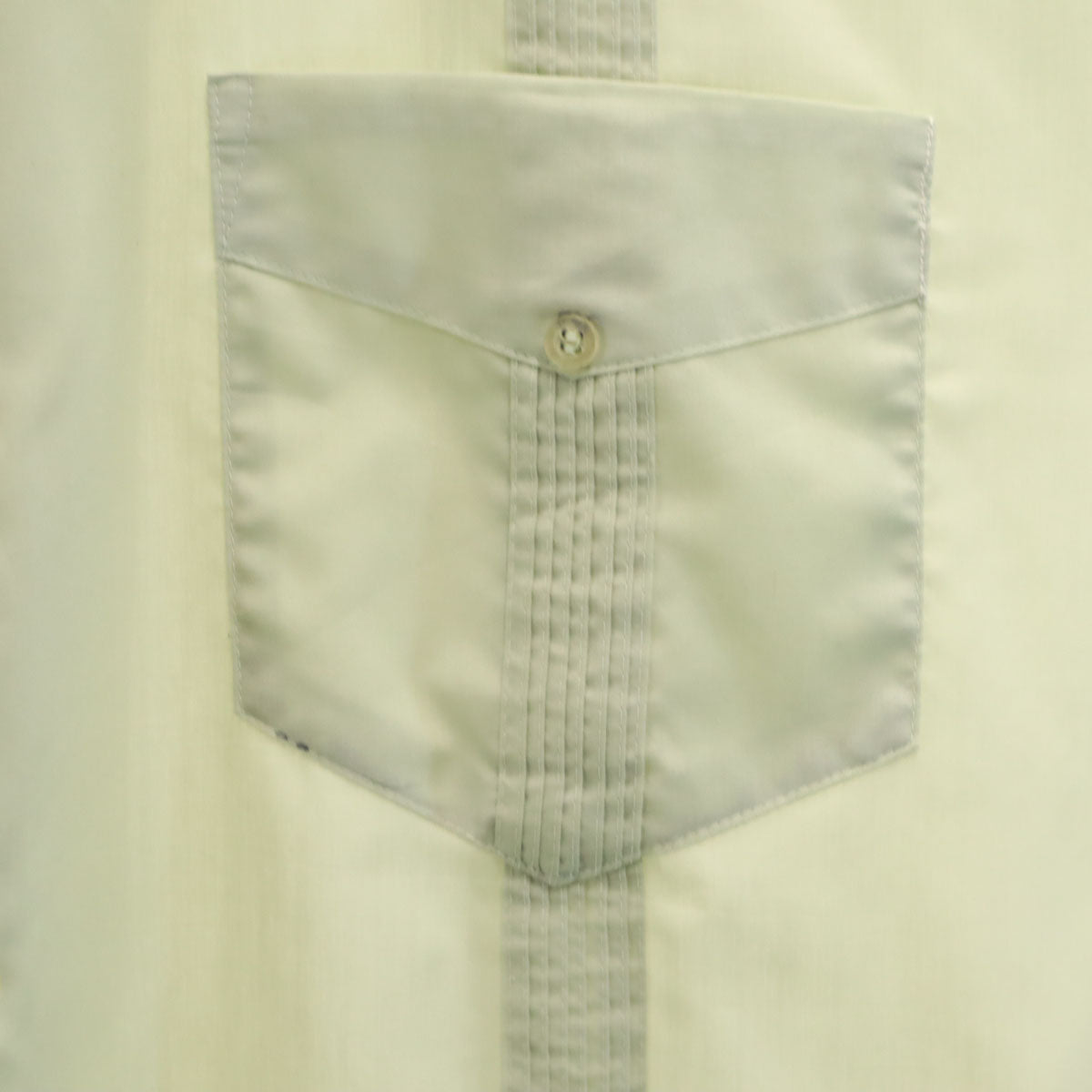 LWILDER 80s ヴィンテージ 半袖 キューバシャツ M ミントグリーン メンズ