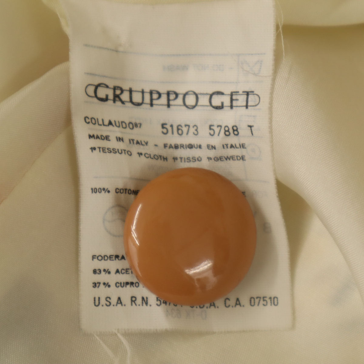 Valentino Garavani ヴァレンティノガラヴァーニ イタリア製 花柄 半袖 テーラードジャケット 42/8 白系 レディース