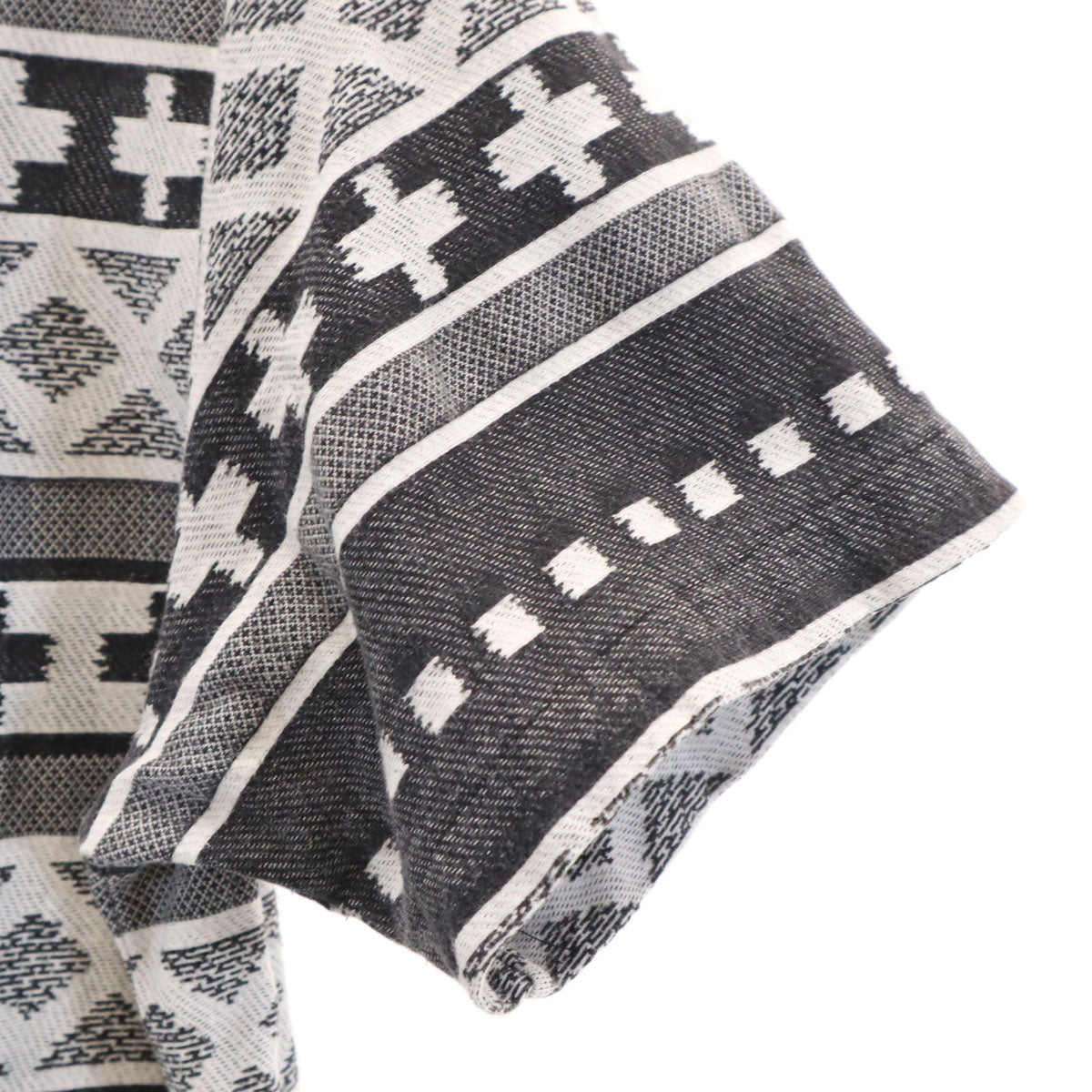 tricot COMME des GARCONS トリコットコムデギャルソン 92年 90s 日本製 オールド 総柄 半袖 Tシャツ グレー系 レディース