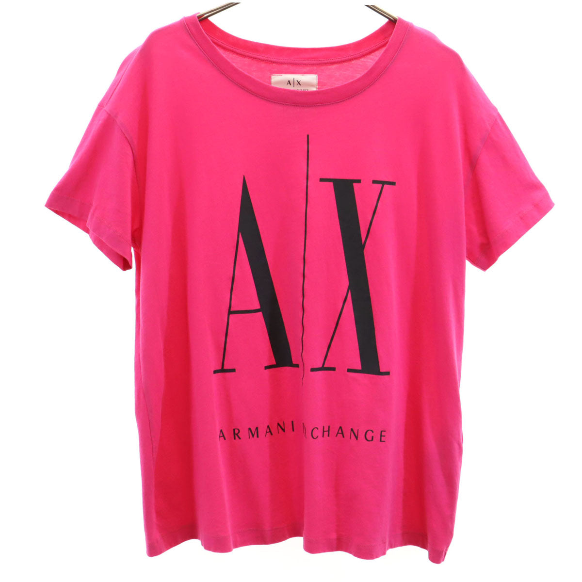 ARMANI EXCHANGE アルマーニエクスチェンジ 半袖 Tシャツ M ピンク レディース