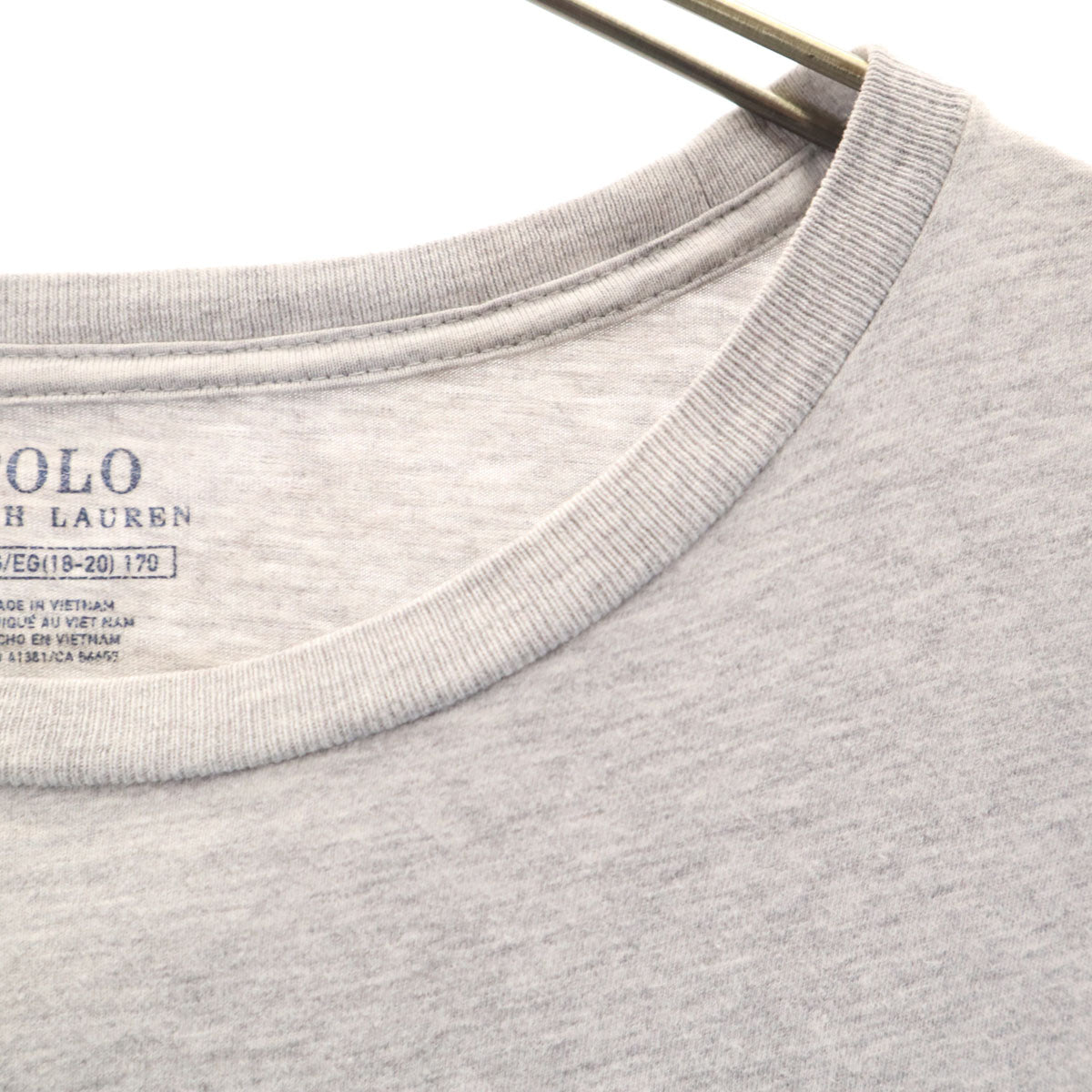 POLO RALPH LAUREN ポロラルフローレン ポロベア 半袖 Tシャツ XL 18-20 グレー キッズ