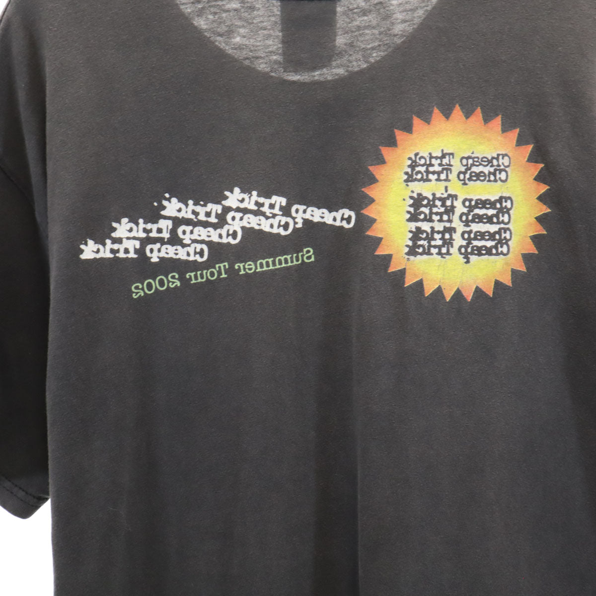 GILDAN ギルダン チープ・トリック 半袖 Tシャツ M チャコールグレー ロックバンド cheap trick メンズ