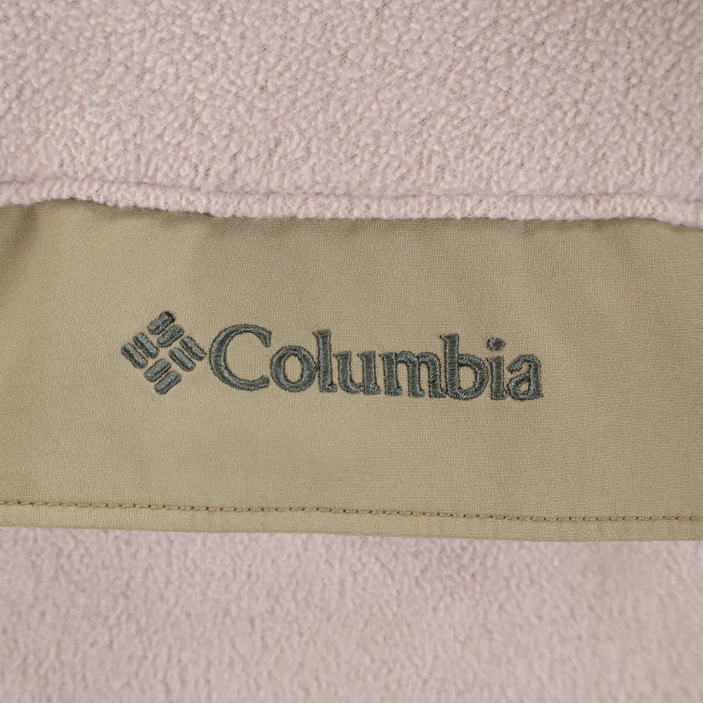Columbia コロンビア リバーシブル ジップジャケット XL ベージュ アウトドア レディース