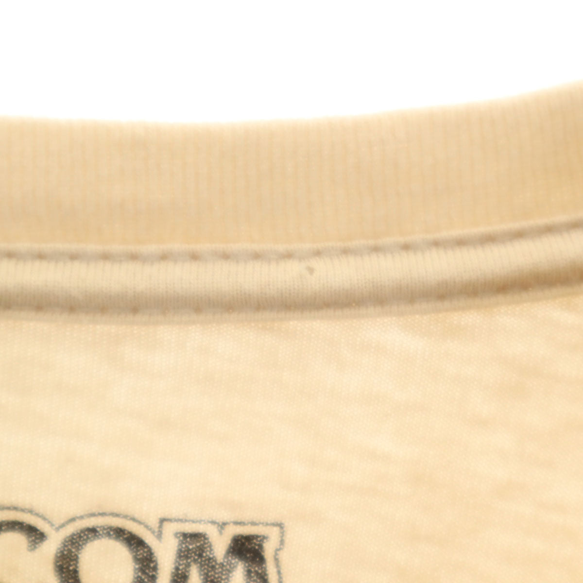 CAPCOM カプコン ストリートファイター プリント 半袖 Tシャツ XL アイボリー メンズ