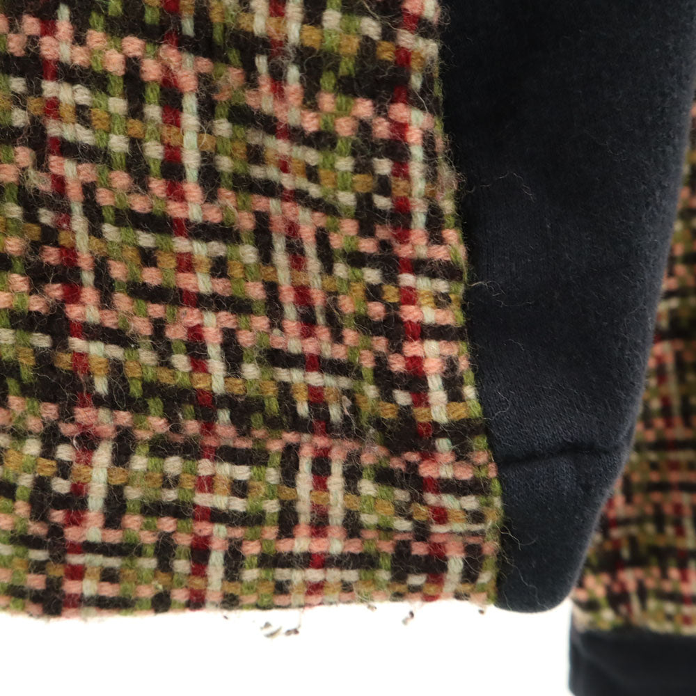 SEE BY CHLOE シーバイクロエ 長袖 バスケットウィーブ切替 トレーナー 40 チャコール レディース