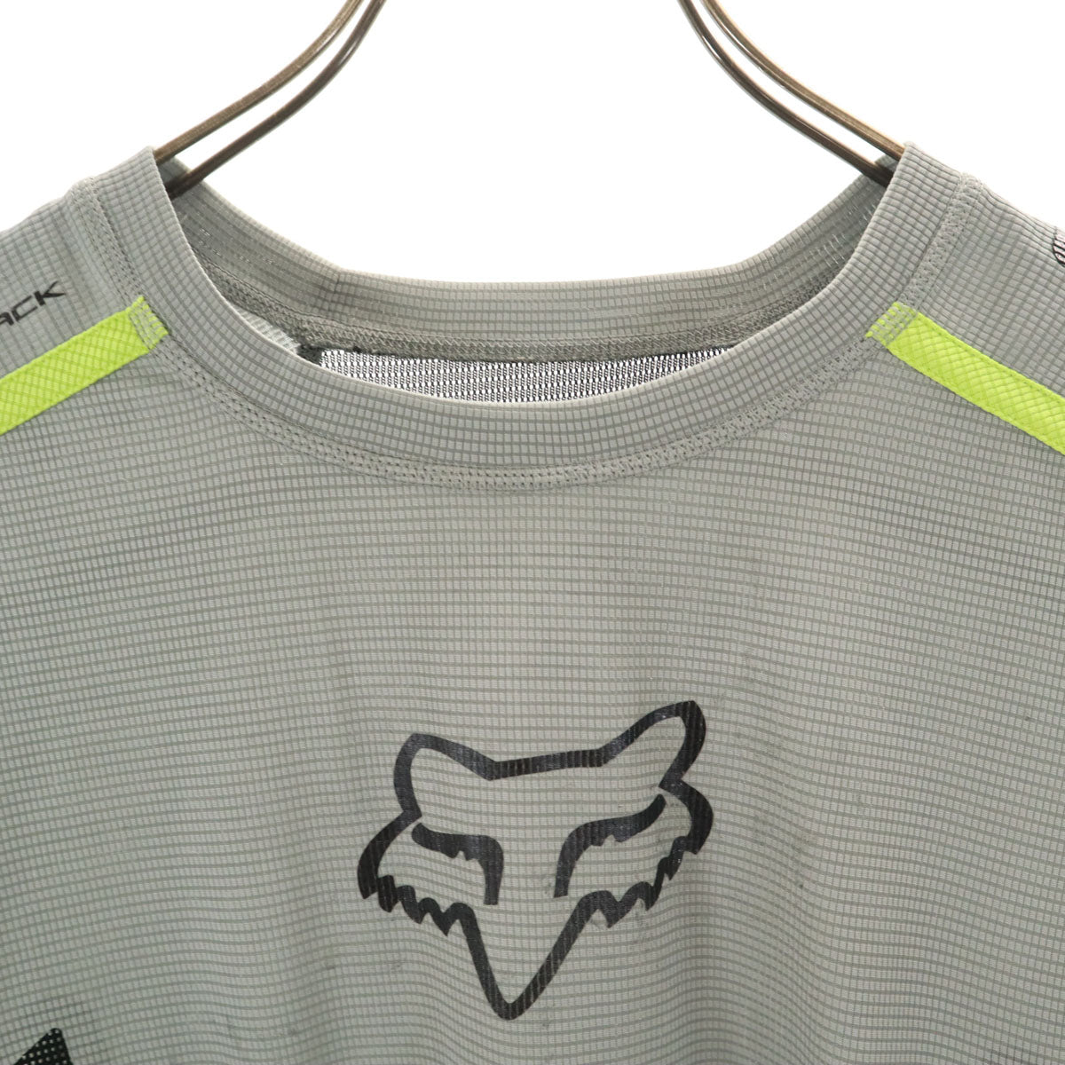 FOX フォックス 半袖 メッシュ シャツ L グレー系 メンズ