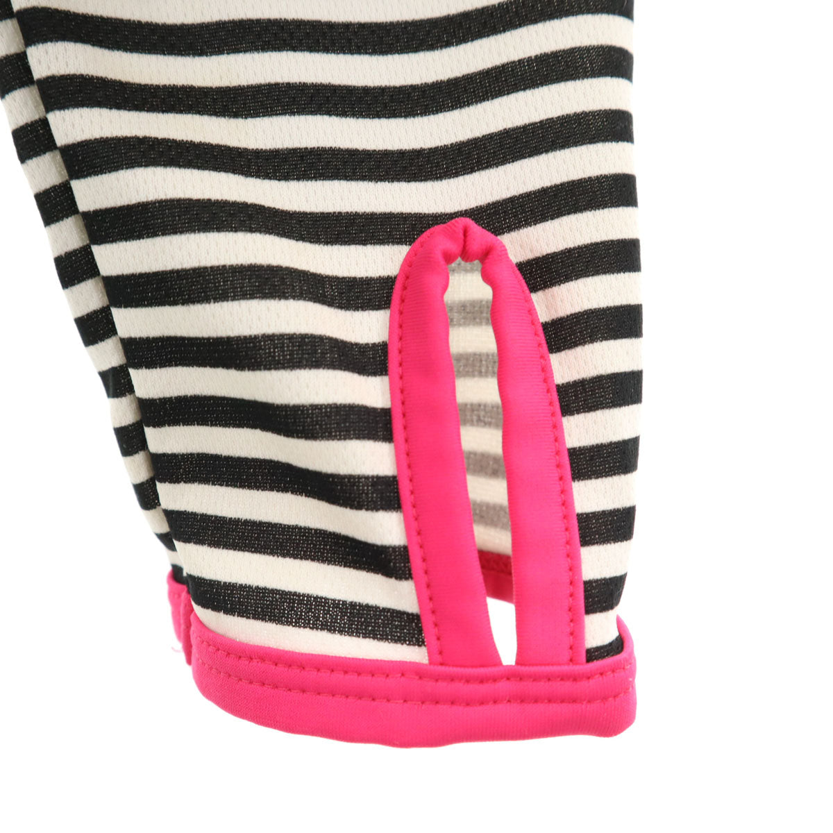 NIKE ナイキ ボーダー柄 ラッシュガード L ホワイト キッズ