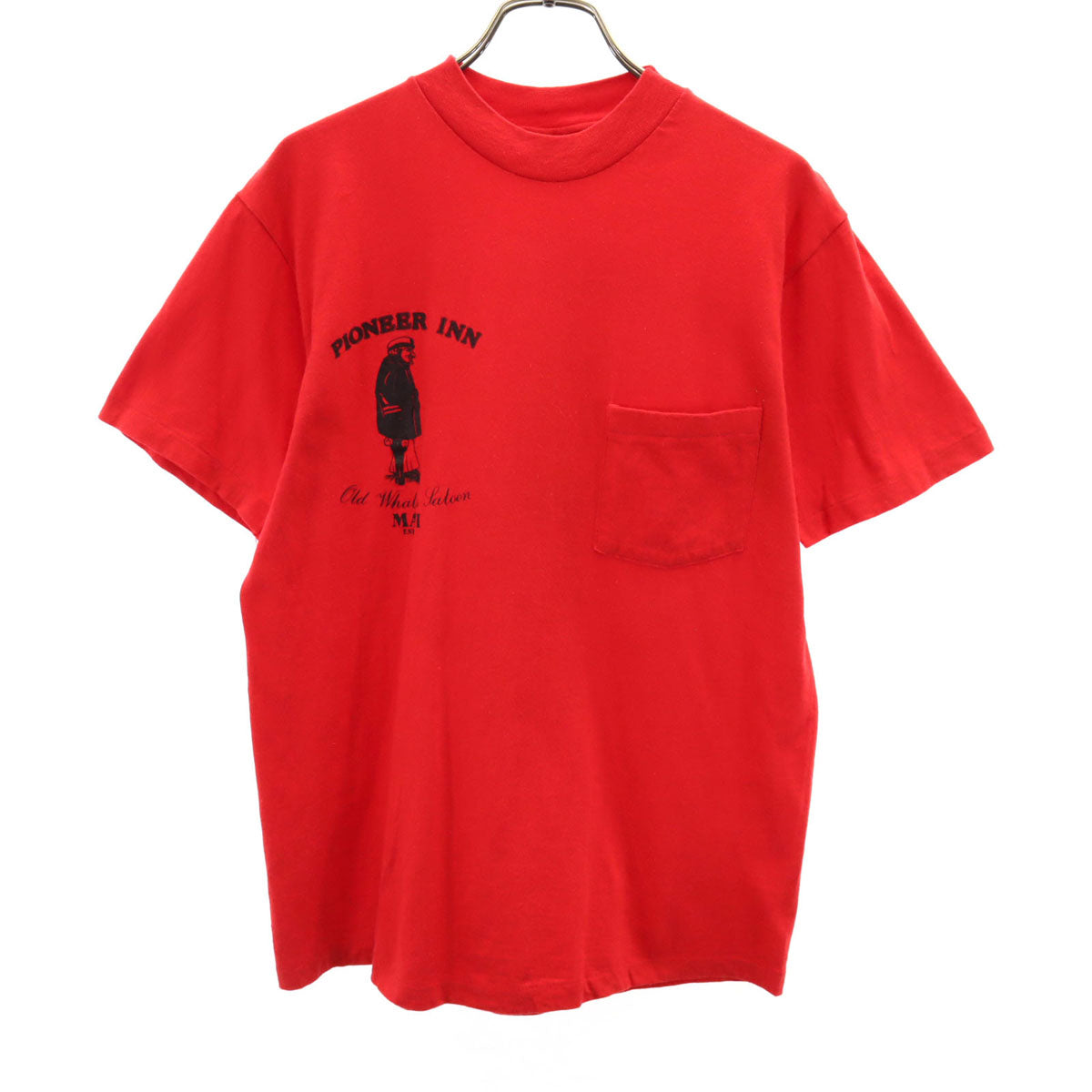 Hanes ヘインズ 90s USA製 オールド 半袖 Tシャツ M レッド メンズ