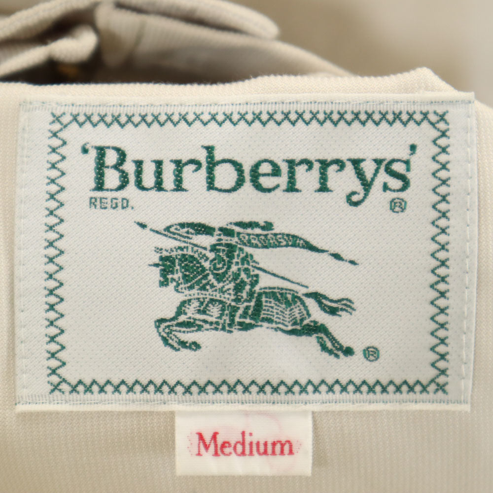 Burberrys バーバリーズ 90s 三陽商会 日本製 オールド フーデッド コート M ベージュ レディース