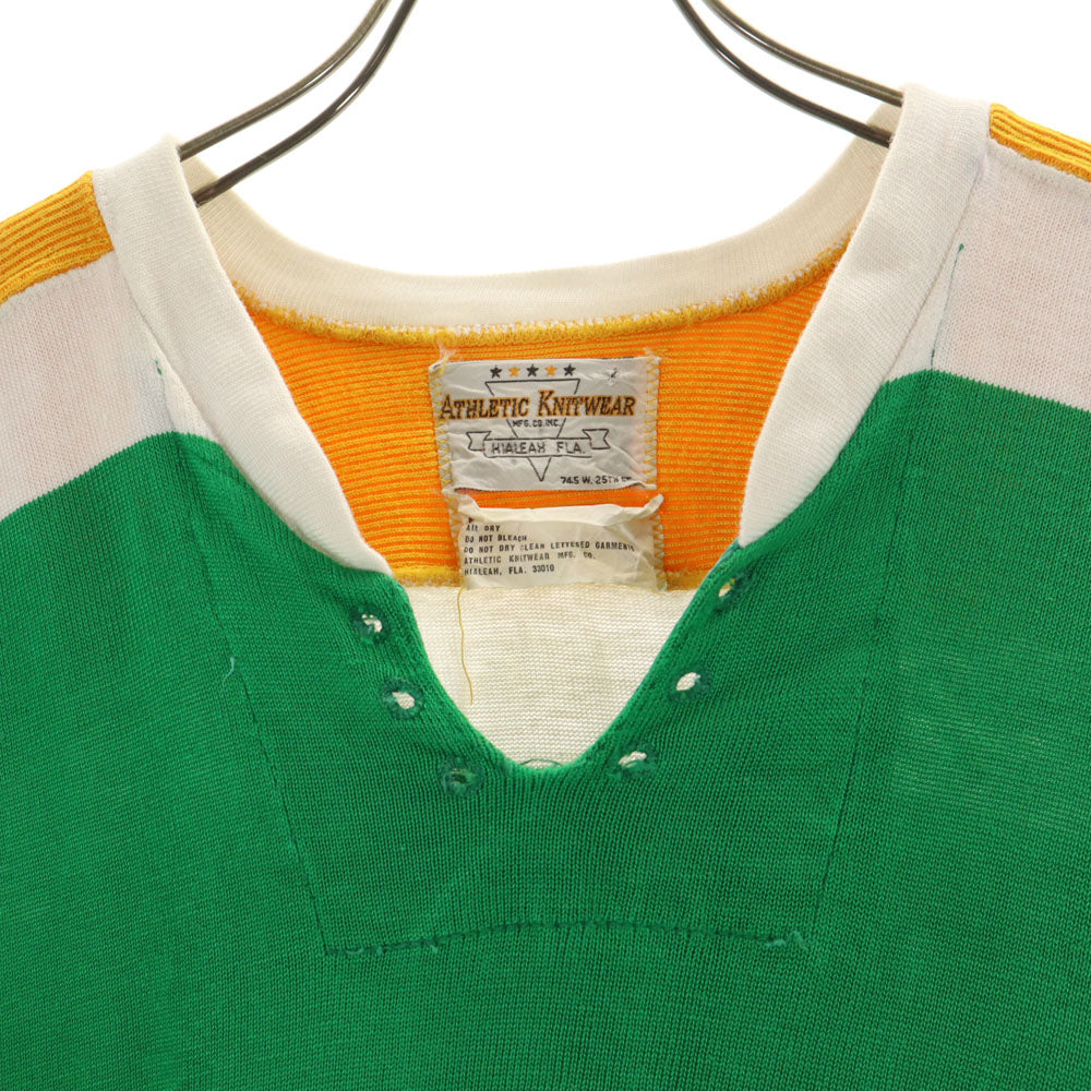 60s 70s ヴィンテージ 長袖 スウェット グリーン 他 メンズ