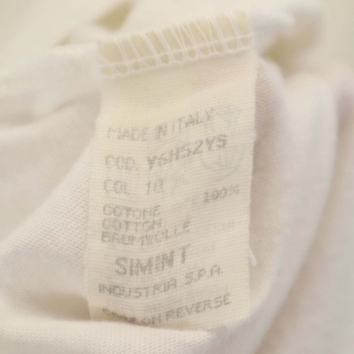 ARMANI JEANS アルマーニジーンズ 90s イタリア製 オールド 半袖 Tシャツ M ホワイト メンズ