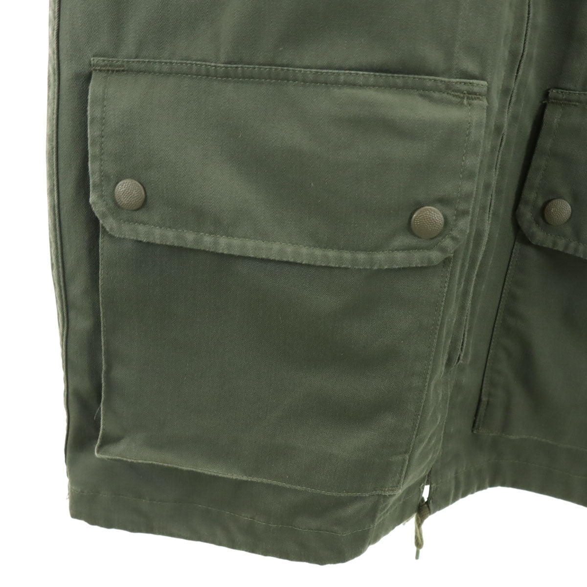 SOCOVET フランス軍 半袖 ミリタリージャケット 35/89 カーキ メンズ