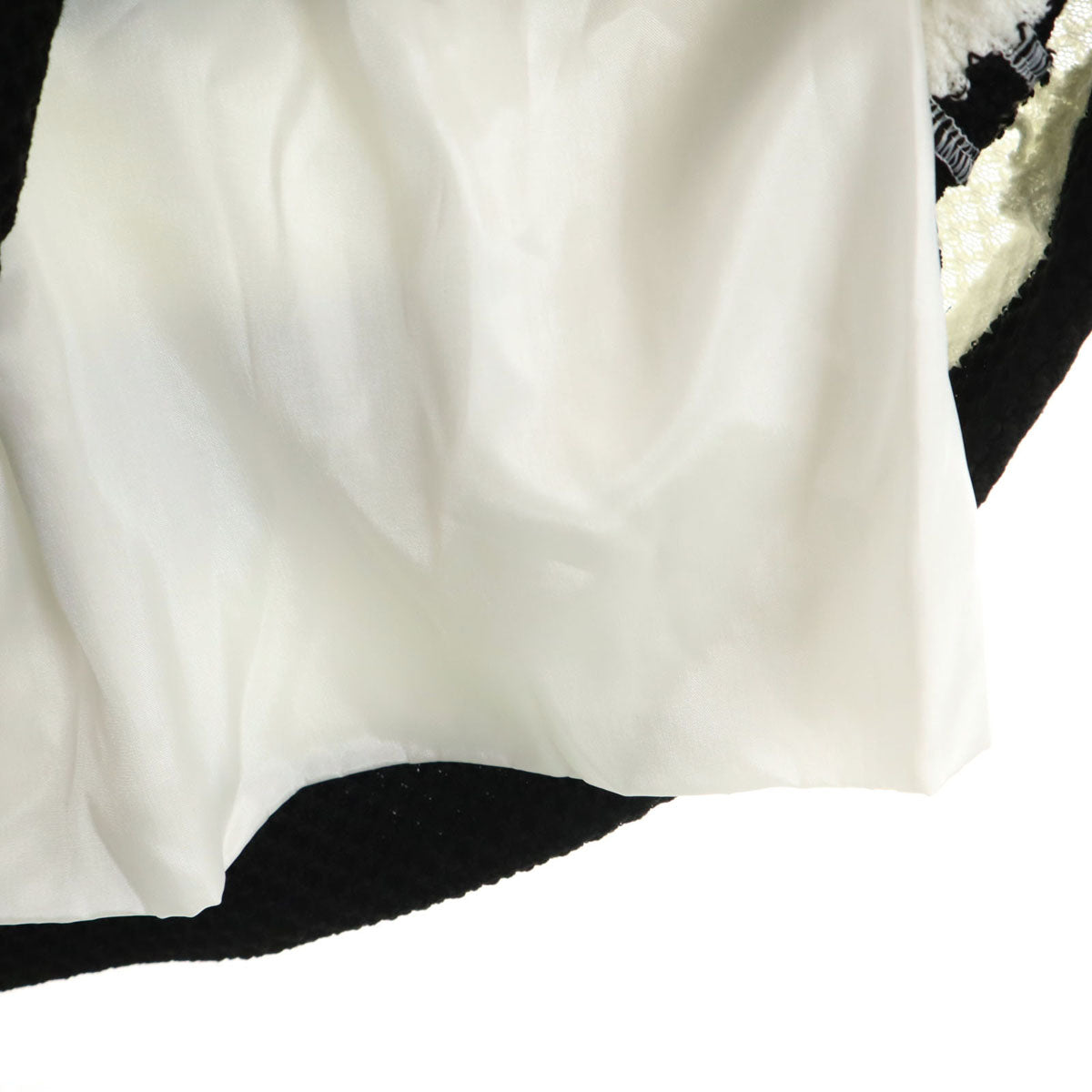 未使用 IBLUES イブルース ボーダー柄 半袖 ミニワンピース 38 白系 レディース