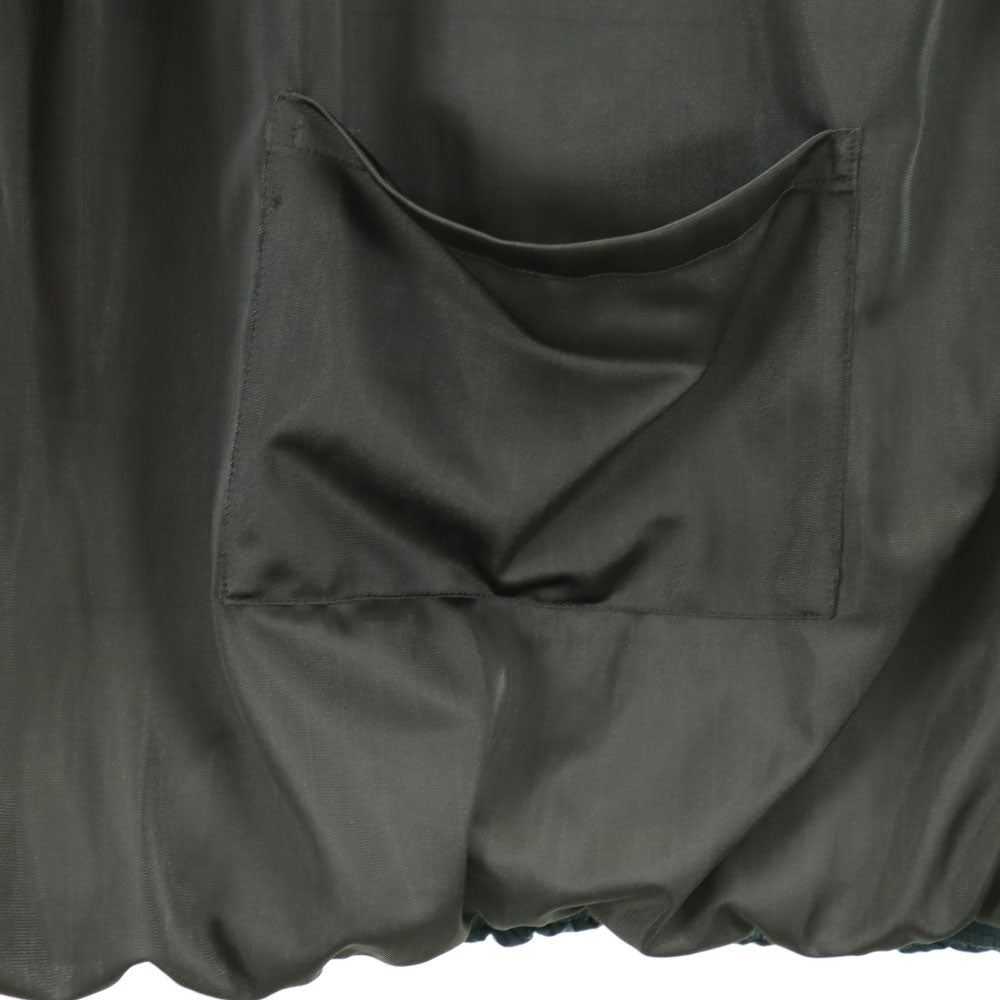 BEAMS ビームス ゴルフ 2way フード付き ダウンジャケット M モスグリーン ダウンベスト レディース